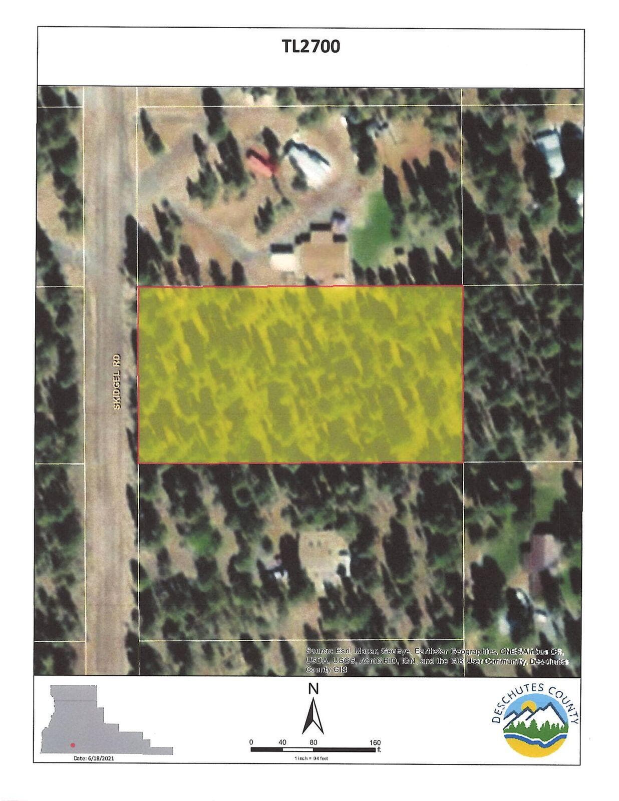 Map. Photo 1 of 7, Skidgel Road, La Pine, OR 97739