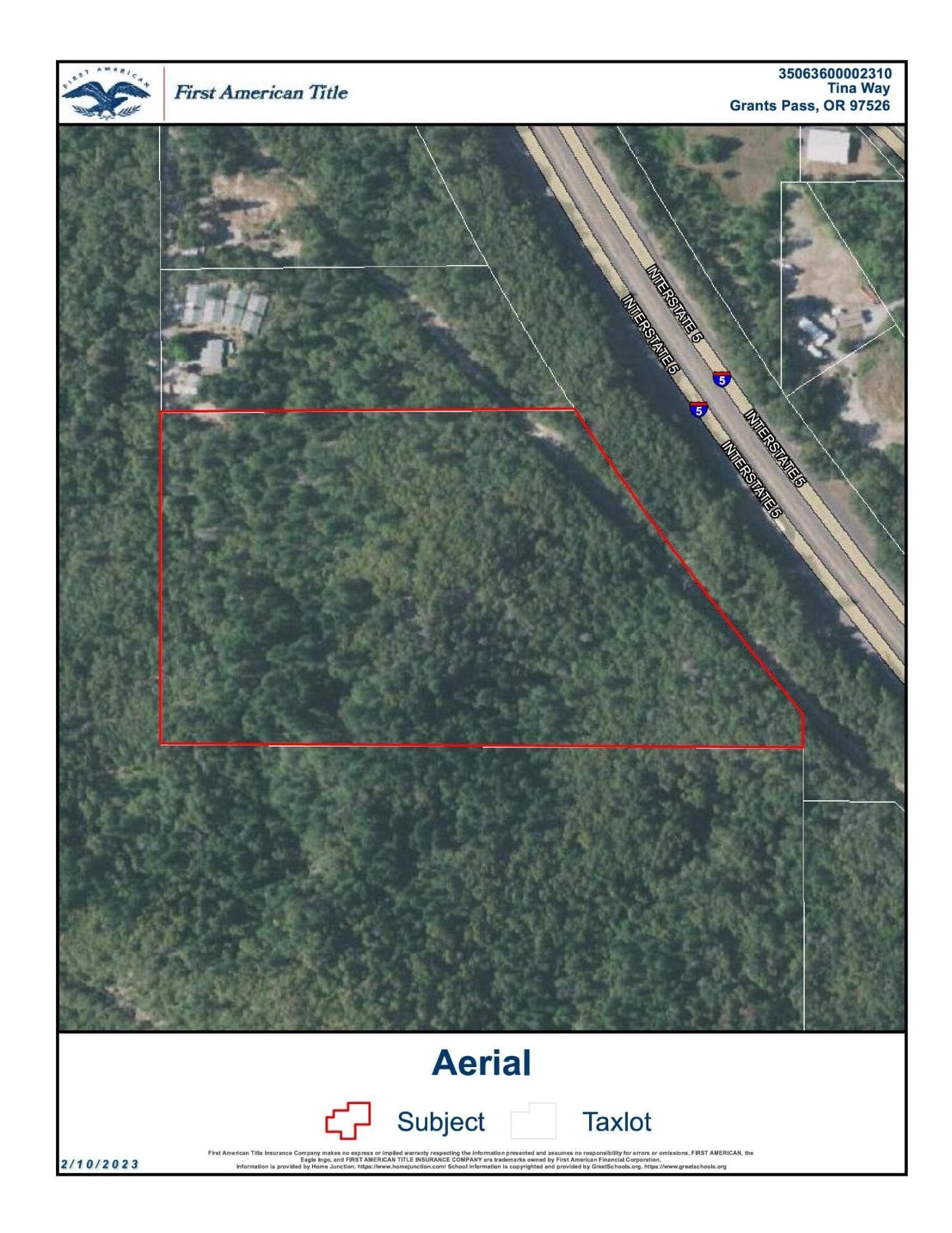 Aerial Map. Photo 1 of 6, Tina Way, Grants Pass, OR 97526