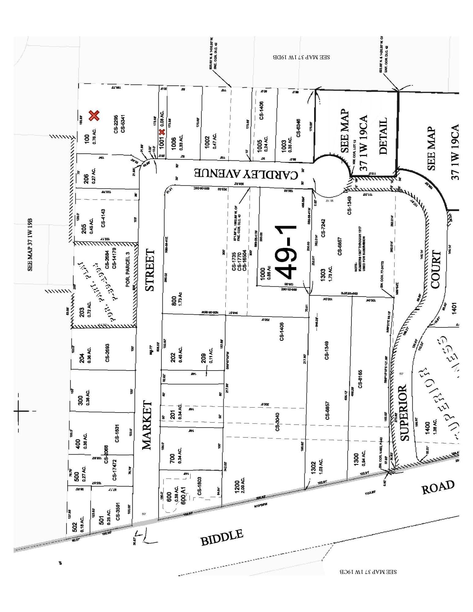 Map. Photo 4 of 4, 800 Cardley Avenue, Medford, OR 97504