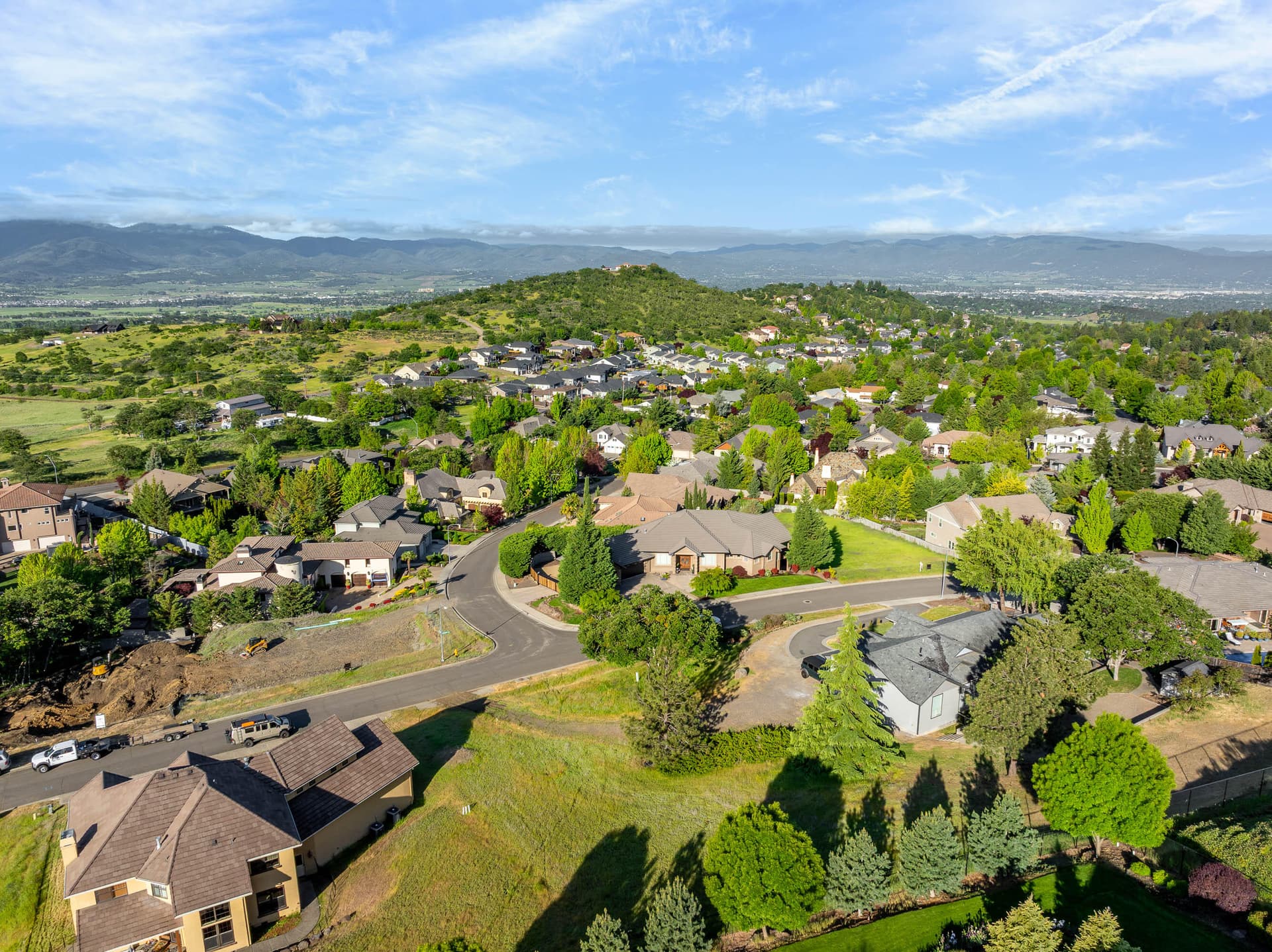 View looking away from lot. Photo 5 of 22, 5626 Fallbrook Lane, Medford, OR 97504