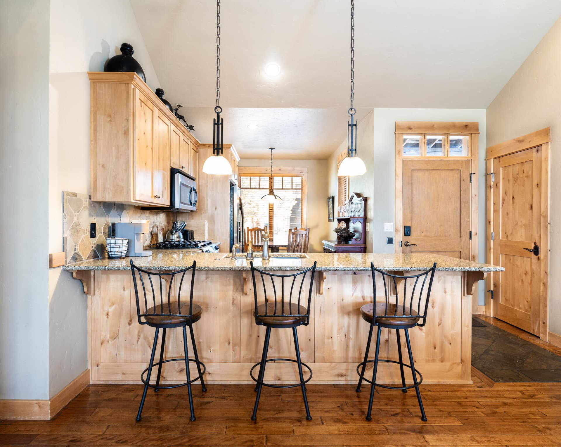 Bar into Kitchen. Photo 4 of 30, 16752 SW Brasada Ranch Road, Powell Butte, OR 97753