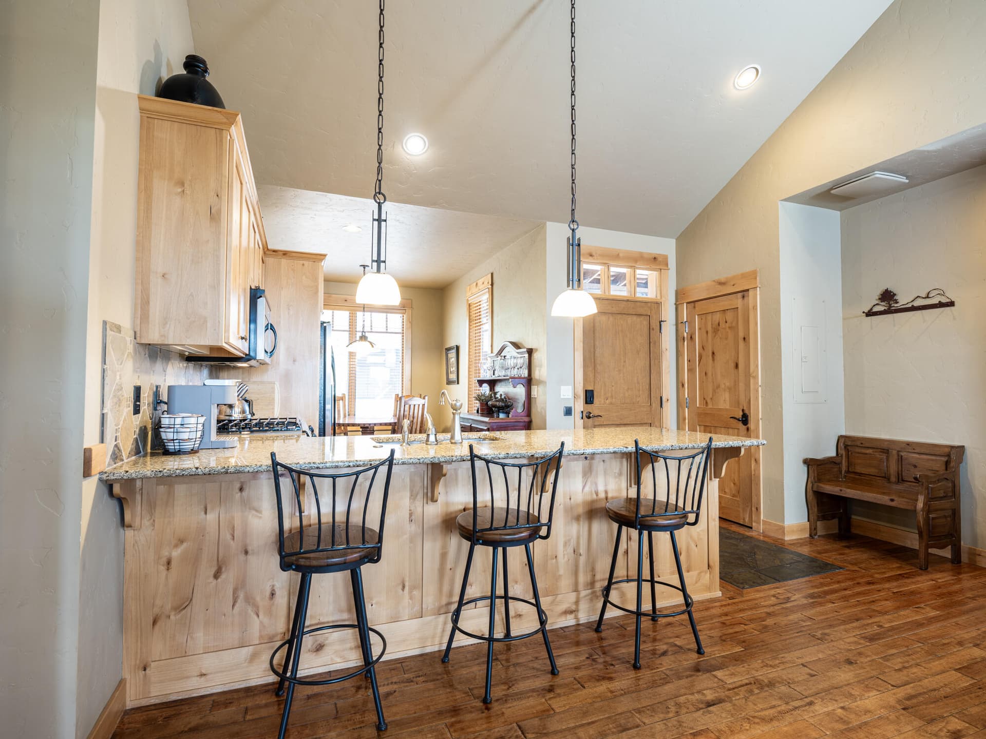 Entrance/Bar. Photo 3 of 30, 16752 SW Brasada Ranch Road, Powell Butte, OR 97753