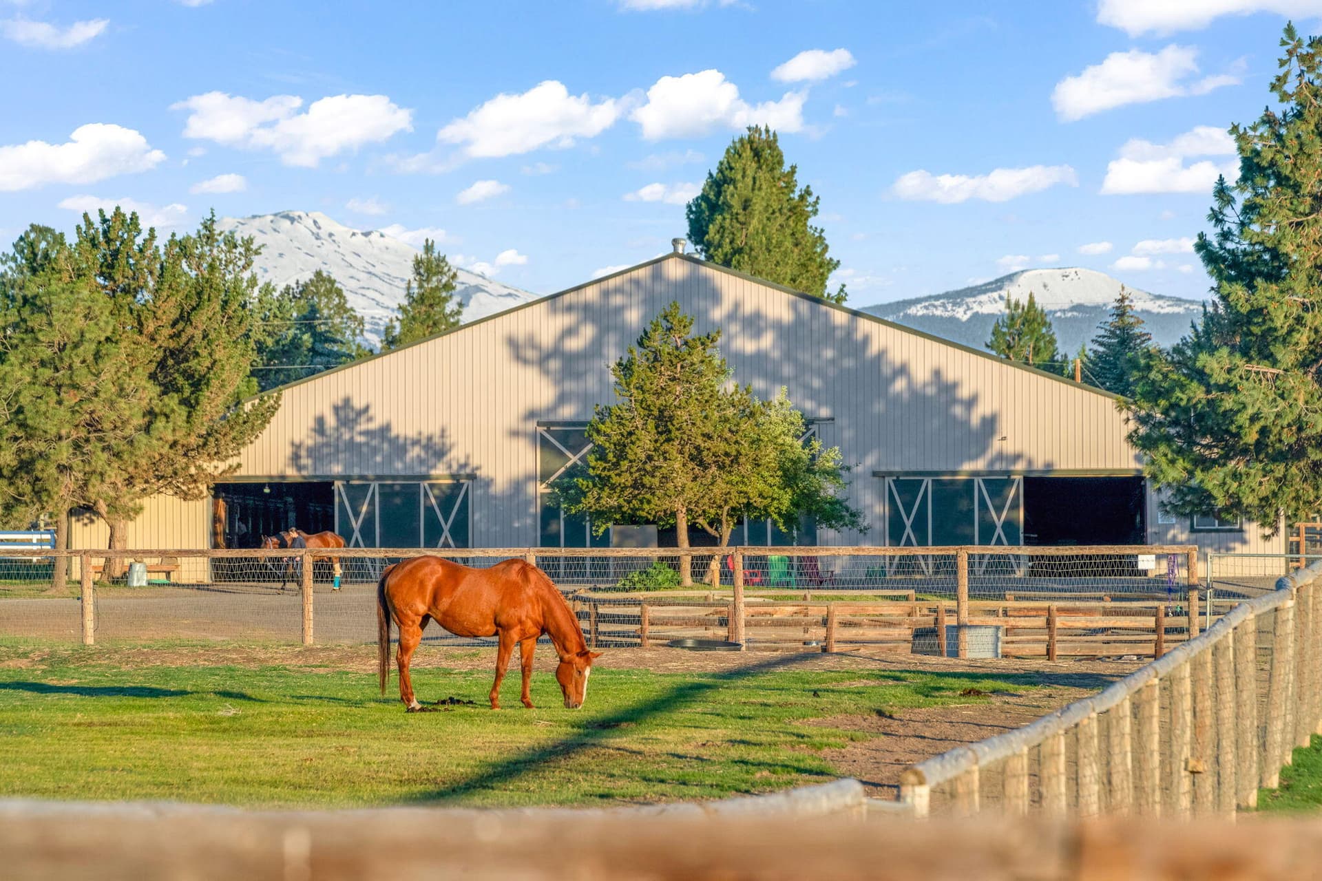 Upper Barn, cascade views. Photo 3 of 58, 60360 Horse Butte Road, Bend, OR 97702