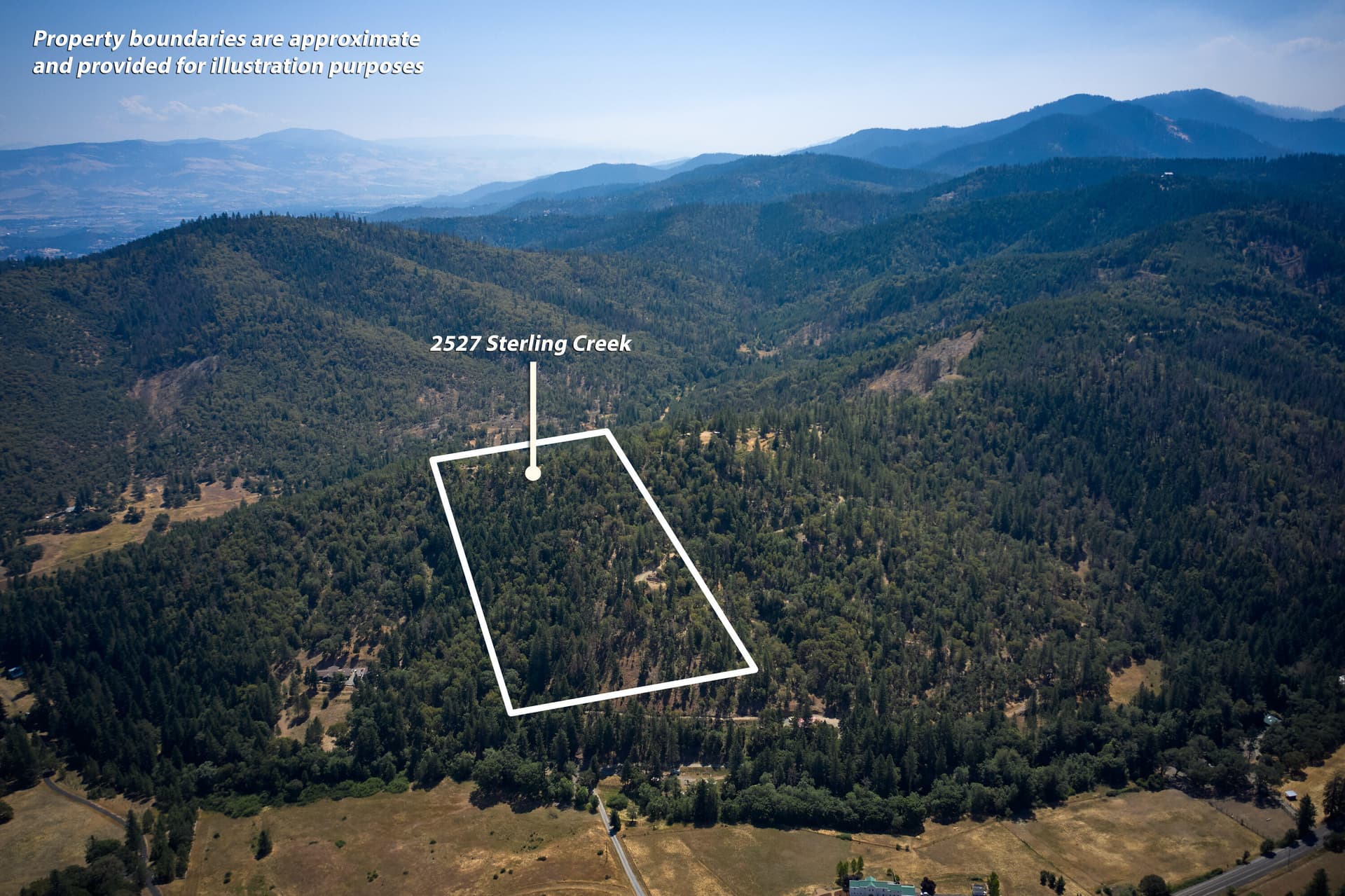 Property. Photo 2 of 21, 2527 Sterling Creek Road, Jacksonville, OR 97530