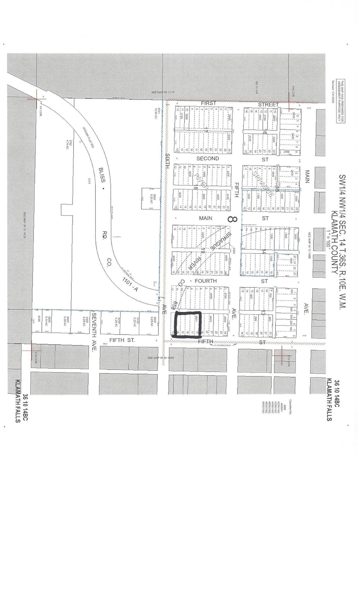 Lots 13 thru 18 5th St0004. Photo 4 of 4, 0 5th Street Unit Lots 13-18, Sprague River, OR 97639