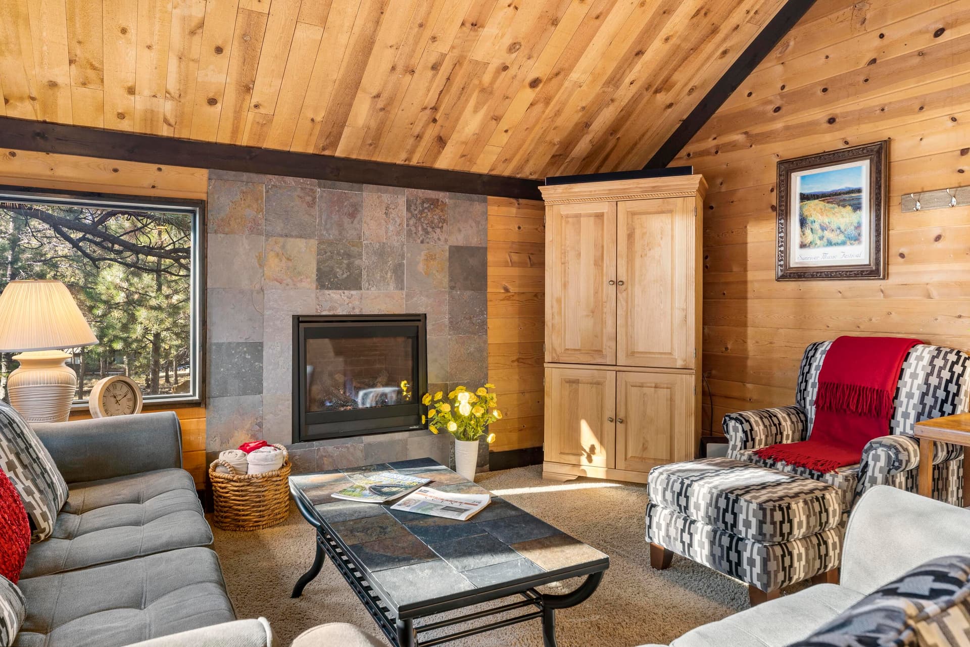 02-Living Room. Photo 2 of 23, 57409 Overlook Road Unit 2, Sunriver, OR 97707