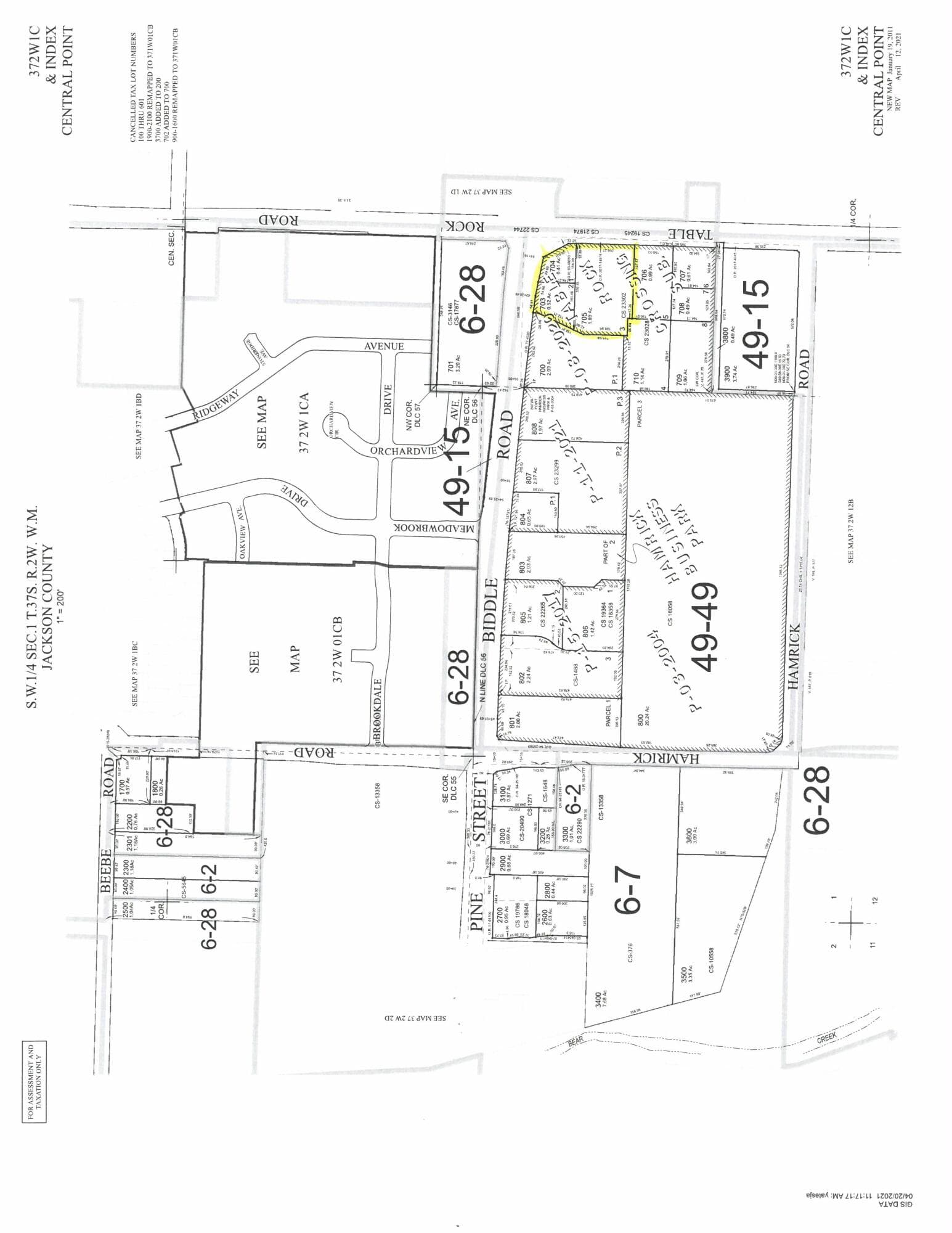 Tax lots 703, 704, 705. Photo 1 of 1, 4251 Table Rock Road, Central Point, OR 97502