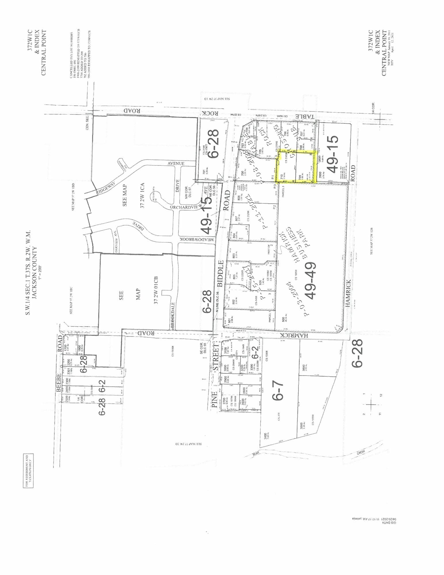 Tax lots 709, 710. Photo 1 of 1, 4121 Table Rock Road, Central Point, OR 97502