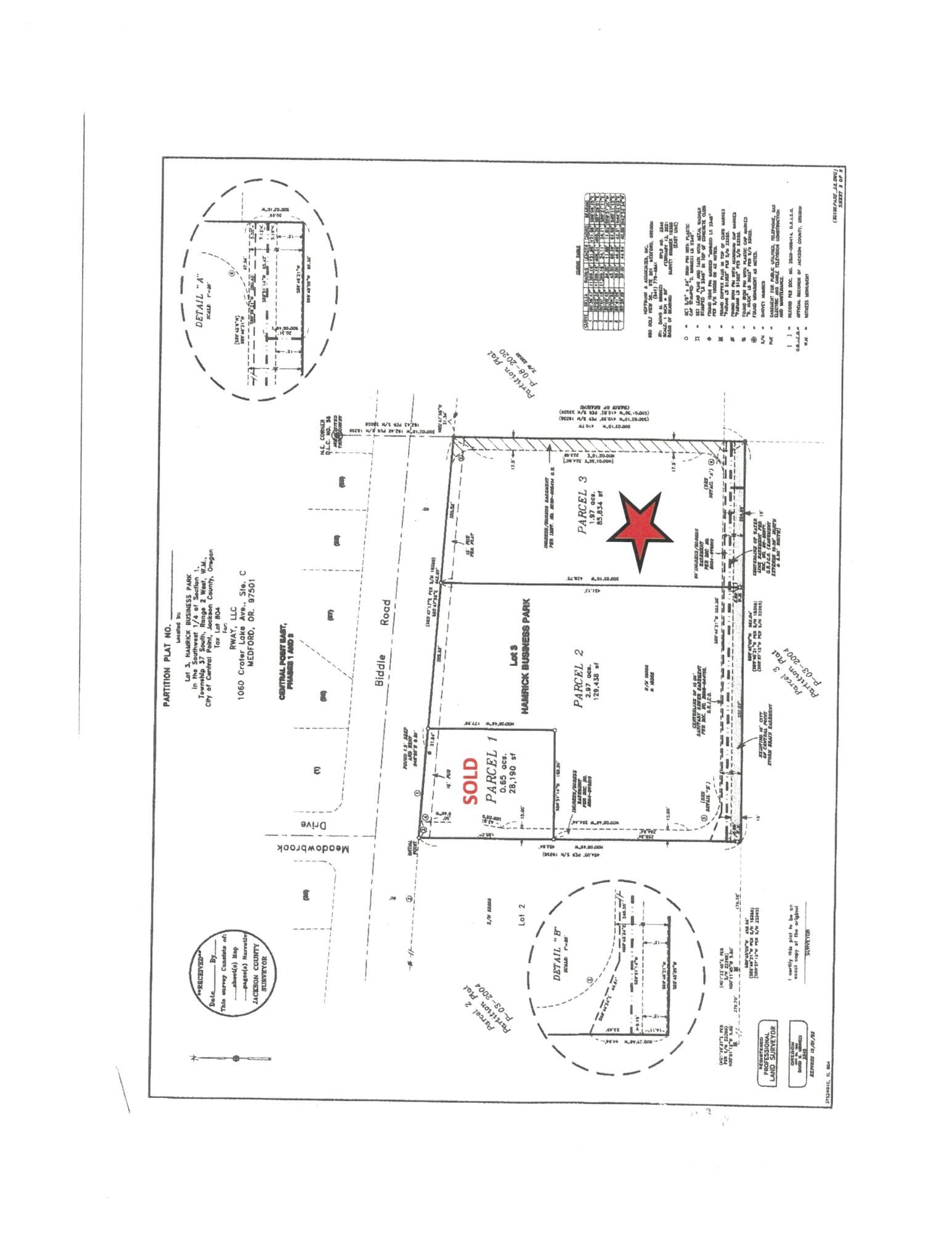 Map 2024. Photo 1 of 1, 4601 Biddle Road Unit C, Central Point, OR 97502