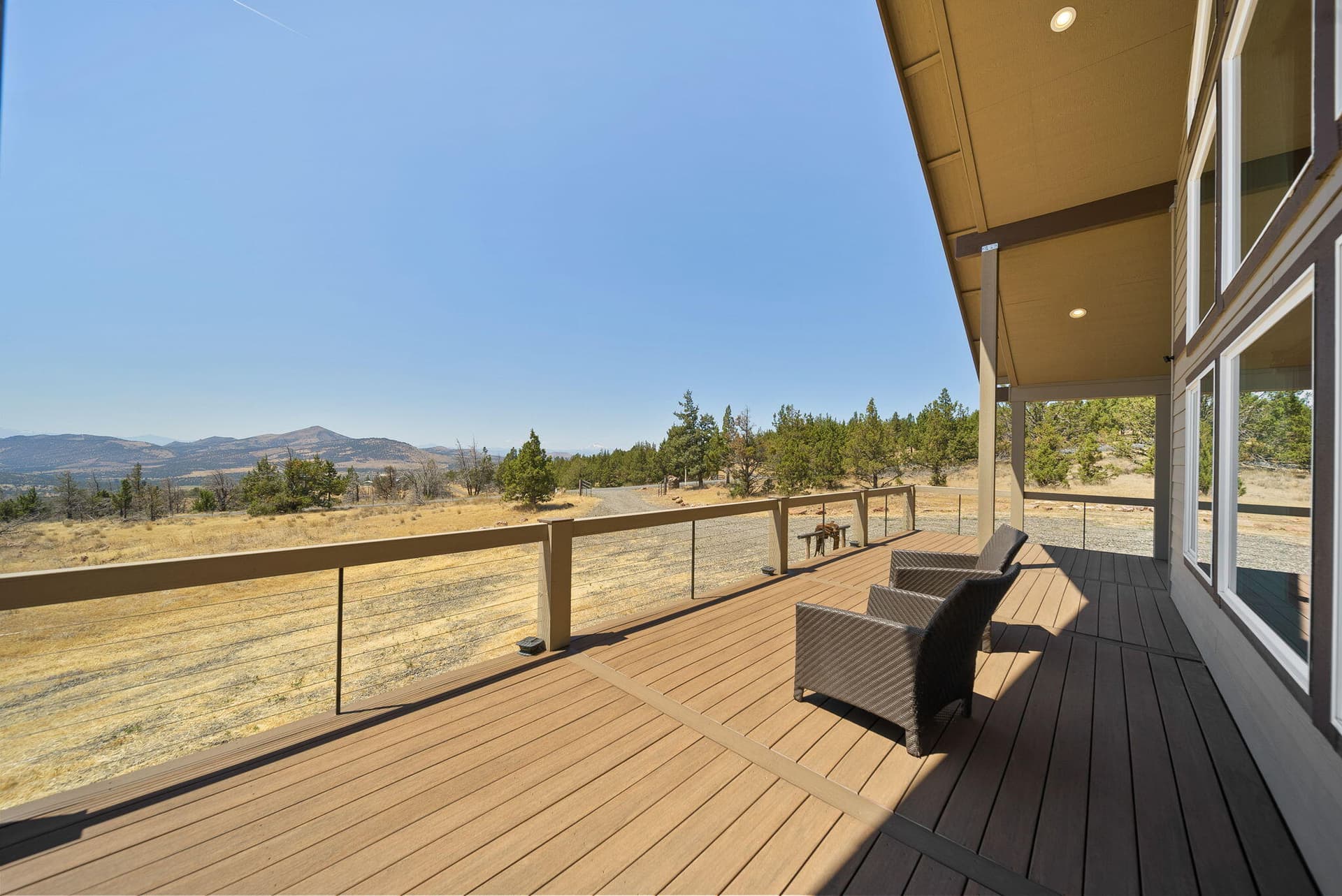 Front Deck. Photo 5 of 49, 14000 NW Grizzly Mountain, Prineville, OR 97754