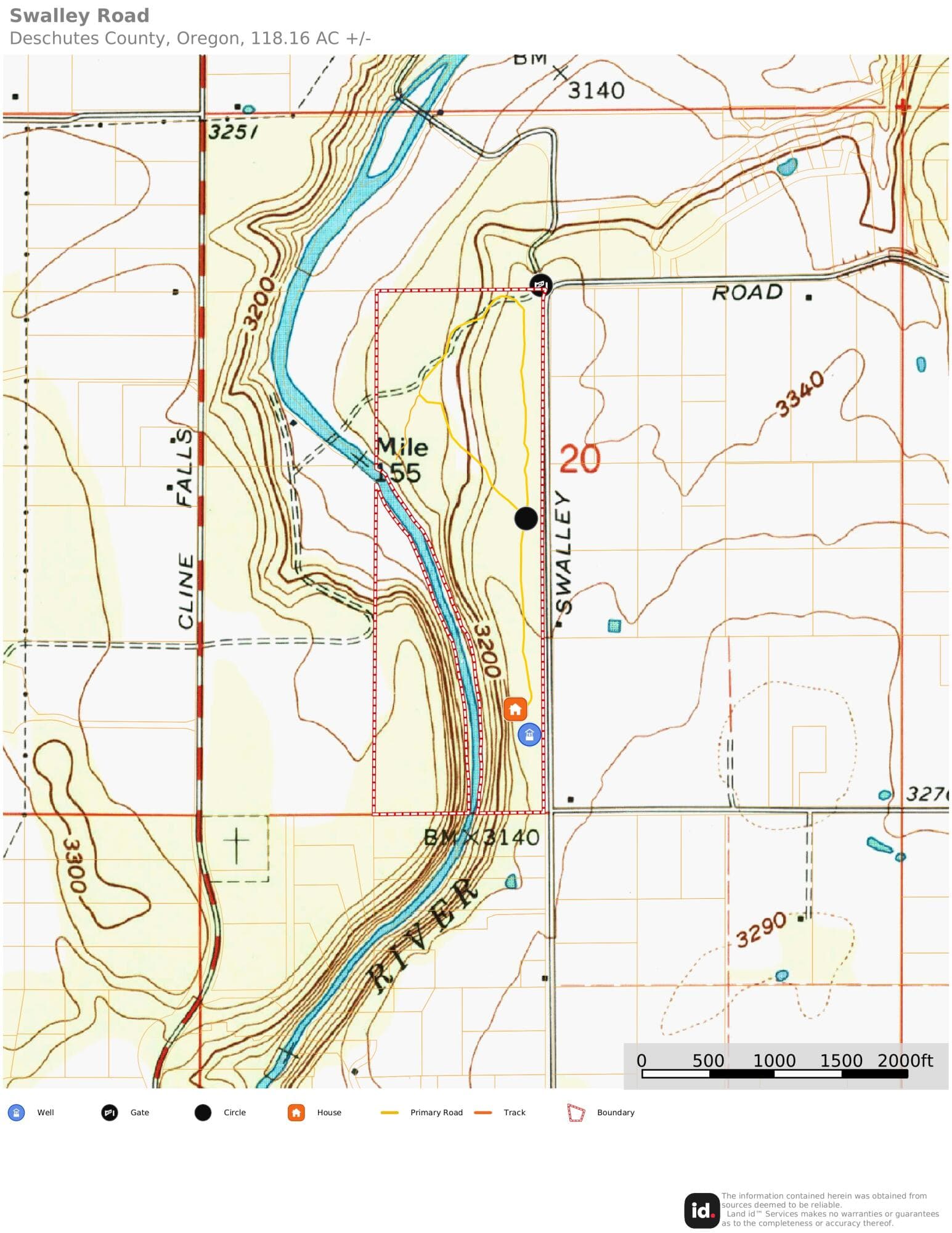 Topo Map. Photo 5 of 57, 65255 Swalley Road, Bend, OR 97703