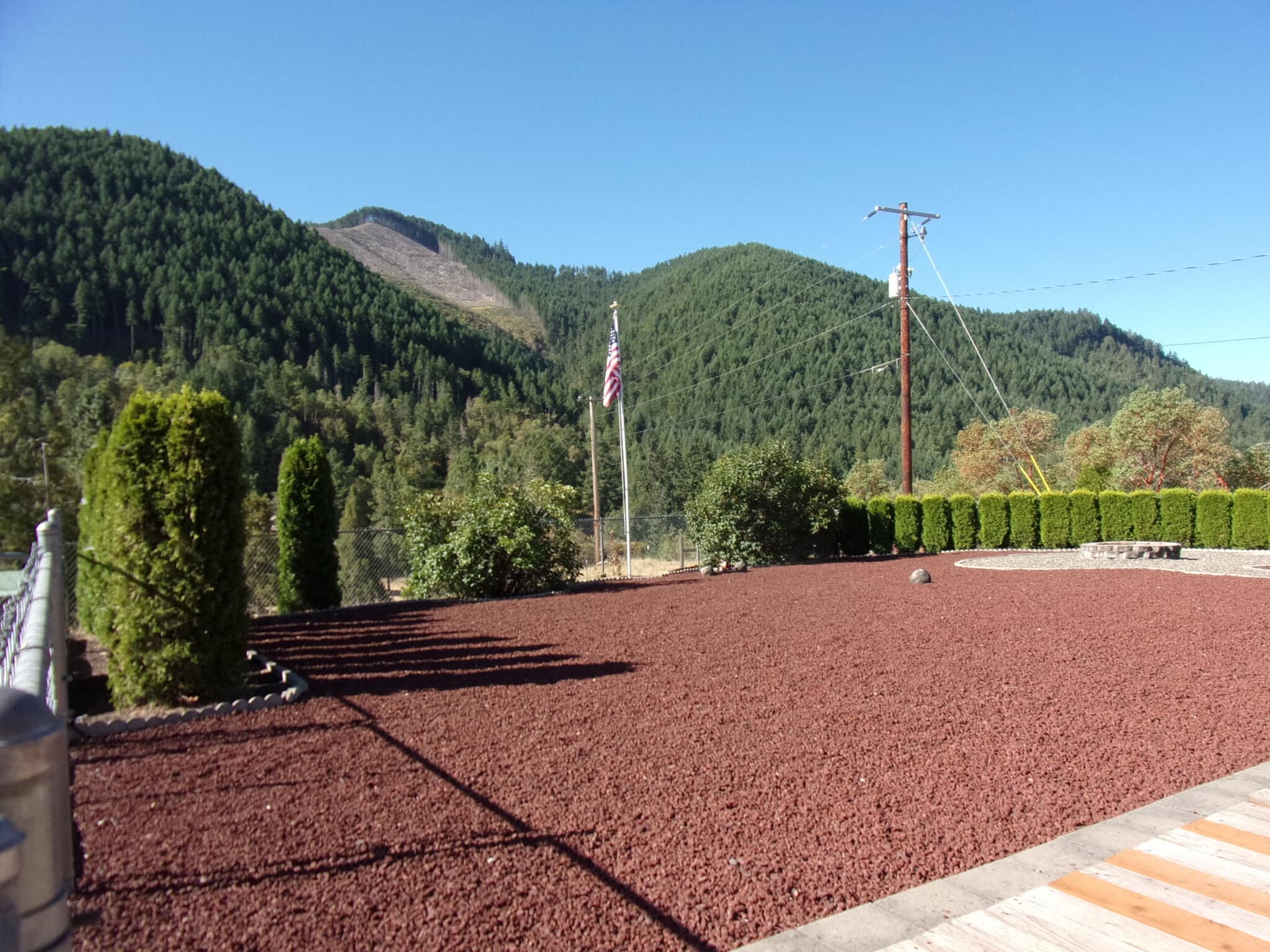 front yard septic area. Photo 5 of 49, 375 Jordan Creek Road, Riddle, OR 97469