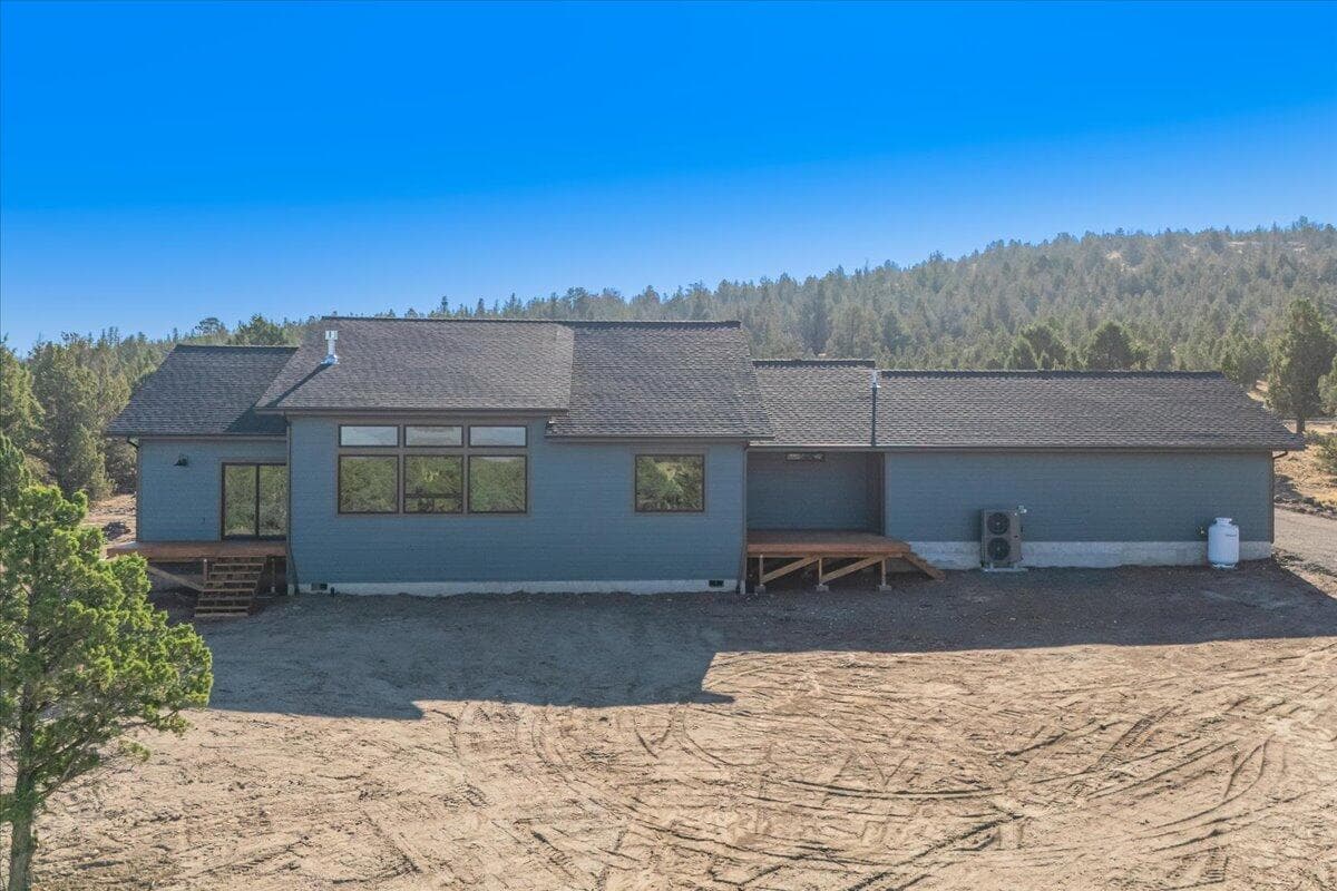 Back view of home. Photo 4 of 26, 13055 SE Ethan Loop, Prineville, OR 97754