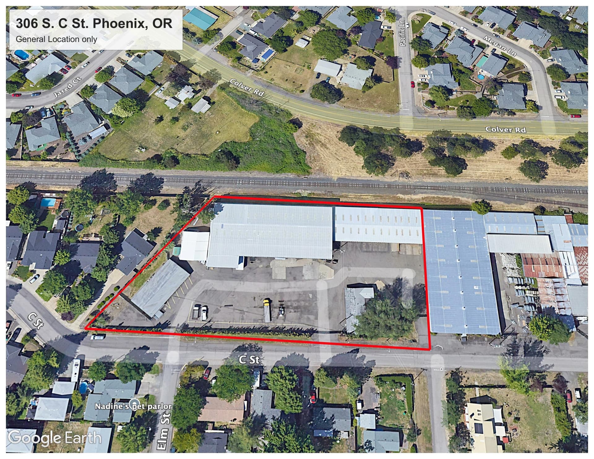 306 Aerial Map. Photo 1 of 21, 306 S C Street, Phoenix, OR 97535