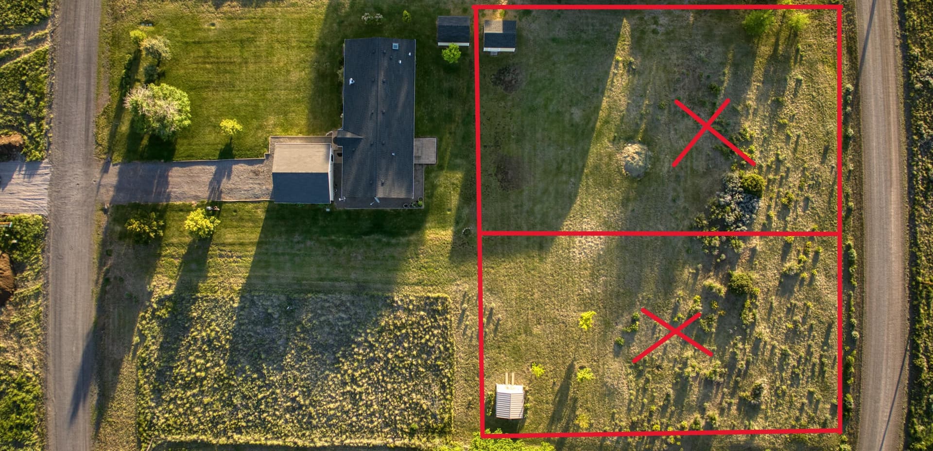 Illistrative Ariel View with Mark UPs. Photo 2 of 11, Glen Dr, Chiloquin, OR 97624
