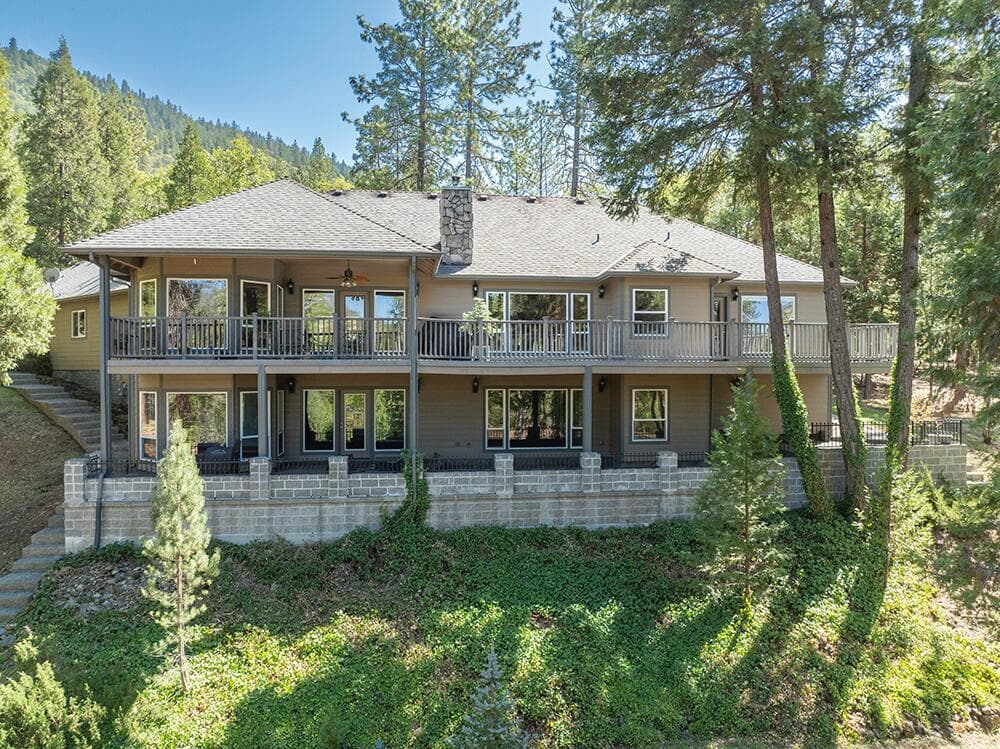 Rear view of Home. Photo 1 of 68, 2550 Granite Hill Road, Grants Pass, OR 97526
