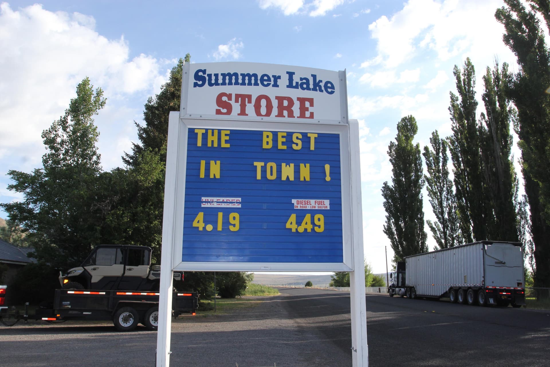 SL store gas sign 1. Photo 3 of 20, 54128 Highway 31, Summer Lake, OR 97640