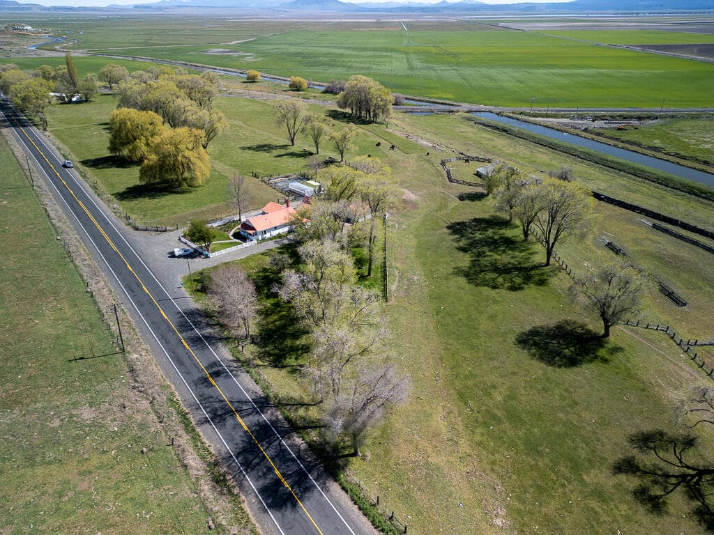 40 house2 aerial. Photo 2 of 37, 4650 Lower Klamath Lake Road, Klamath Falls, OR 97603