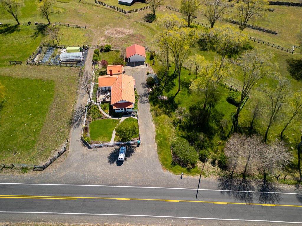 43 house2 aerial. Photo 5 of 37, 4650 Lower Klamath Lake Road, Klamath Falls, OR 97603