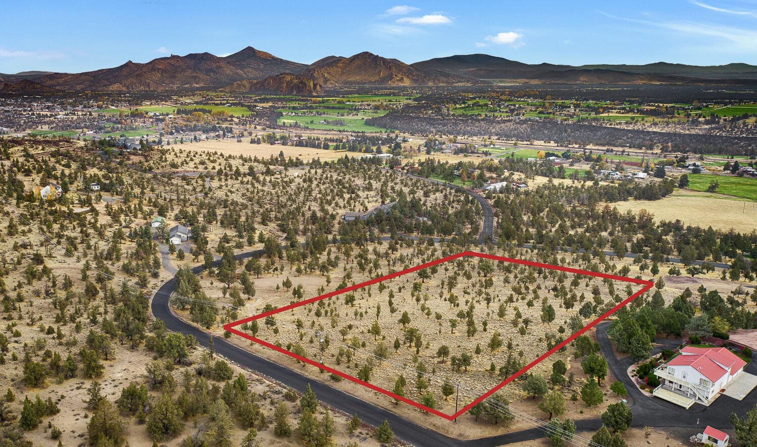 Lot lines and Smith Rock views. Photo 4 of 14, 5680 NW 19th Street, Terrebonne, OR 97760