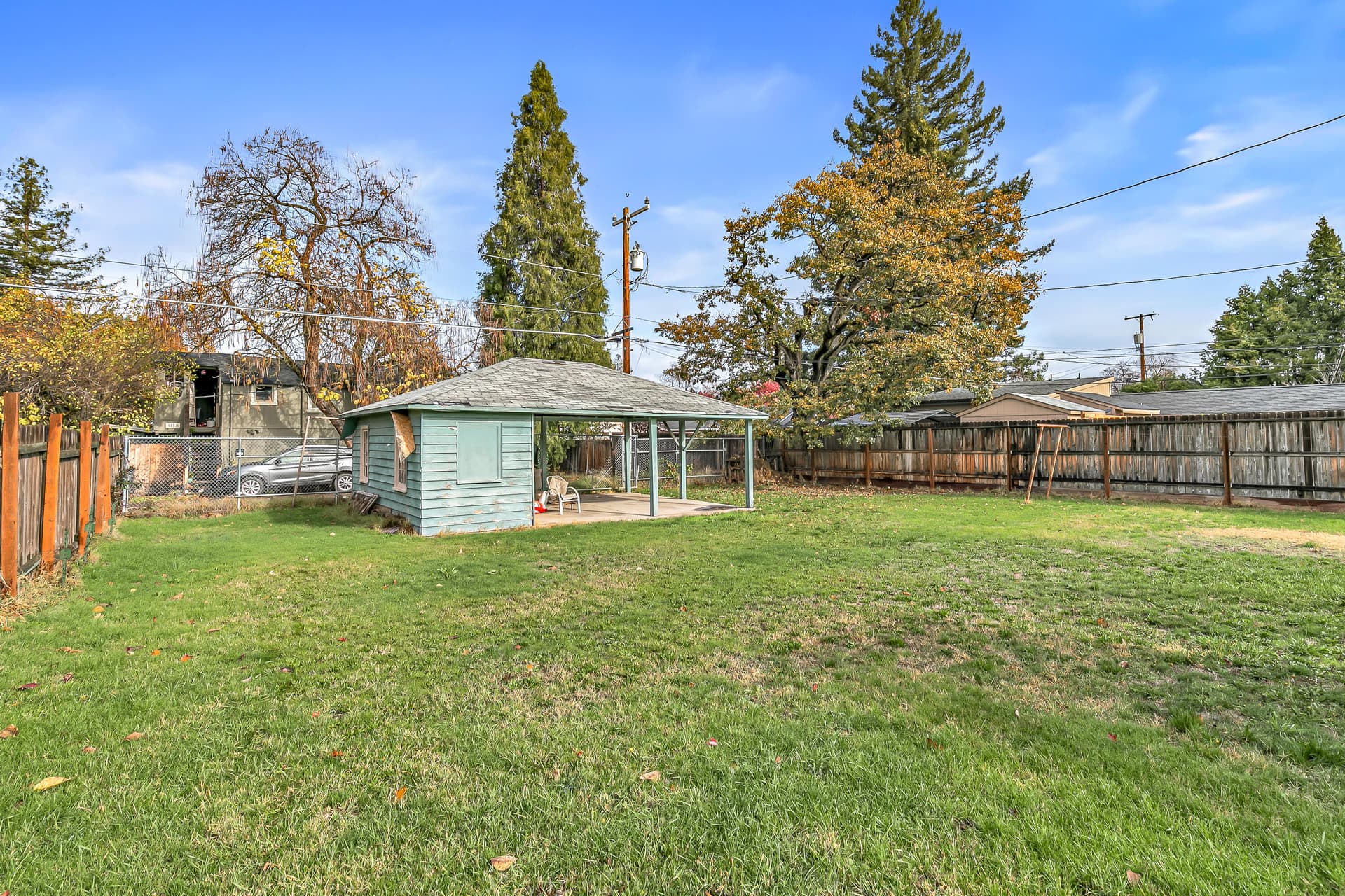 Large Back Yard to Carports and Storage. Photo 2 of 24, 1048 W 13th Street, Medford, OR 97501