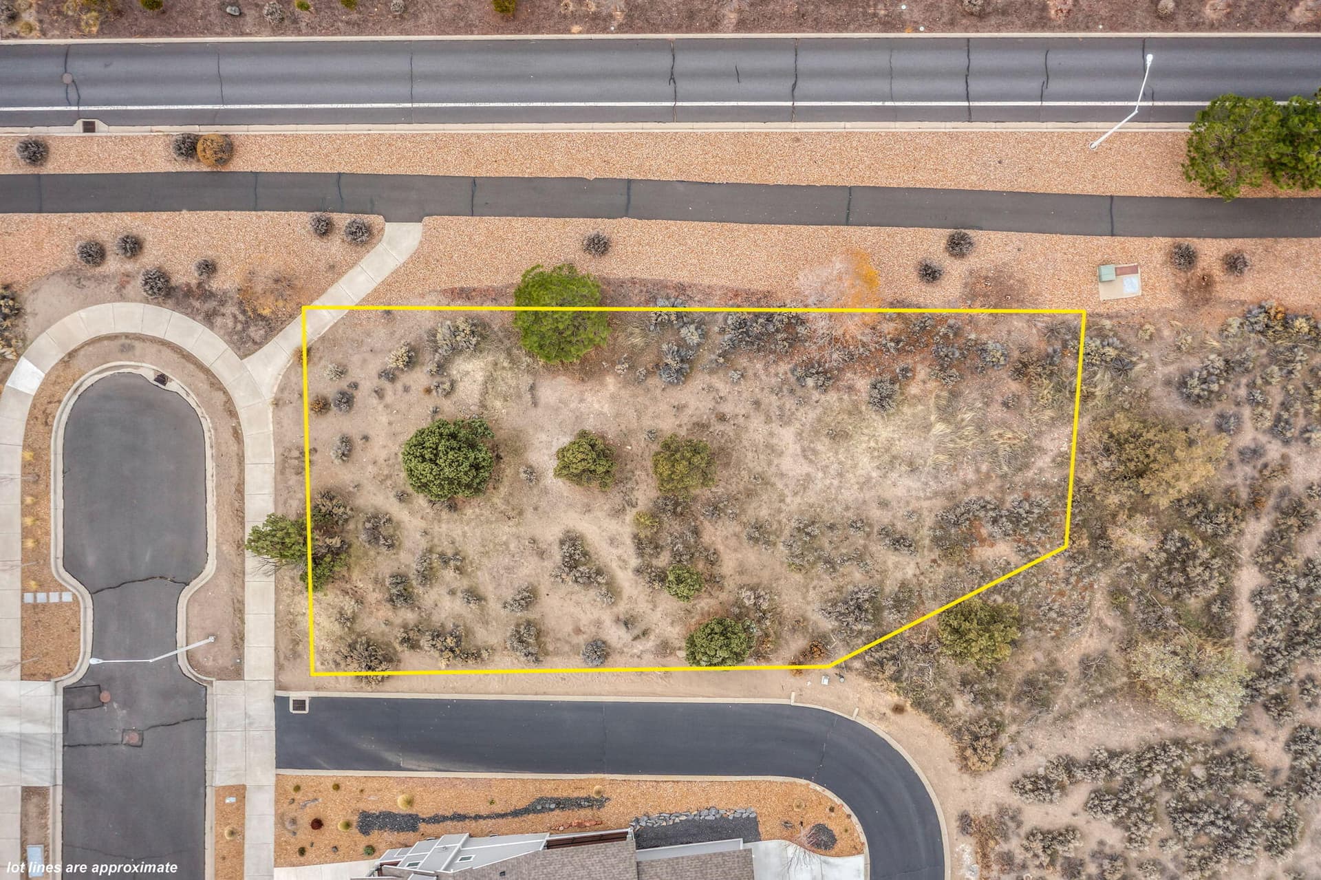 Aerial of Lot. Photo 2 of 22, SE Daisy Court Unit Lot 10, Madras, OR 97741