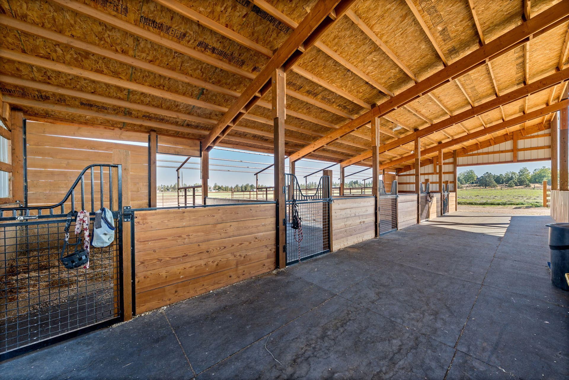 Covered Arena and Stalls. Photo 2 of 49, 5755 SW Obsidian Avenue, Redmond, OR 97756