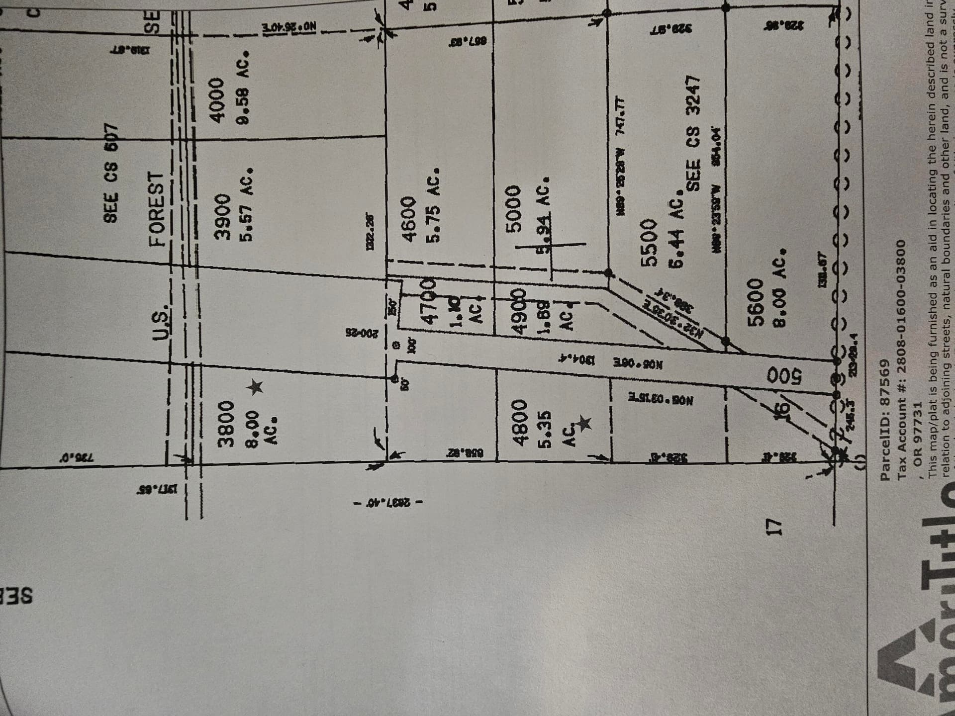 4800 map. Photo 5 of 8, 4800 Bear Flat (NF 86), Chemult, OR 97731