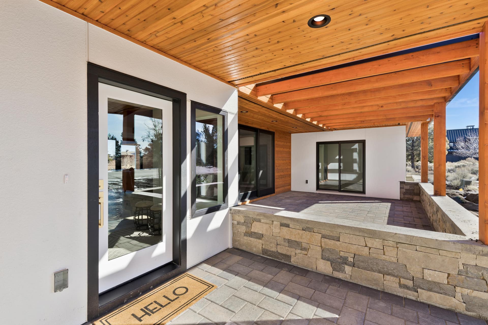 Entry Outside. Photo 4 of 60, 23118 Watercourse Way Unit Lot 111, Bend, OR 97701