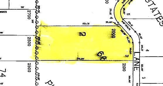 Lot 3 Polar Bear plat map just the lot. Photo 2 of 7, 0 Polar Bear Lane Unit Lot 3, Bonanza, OR 97623