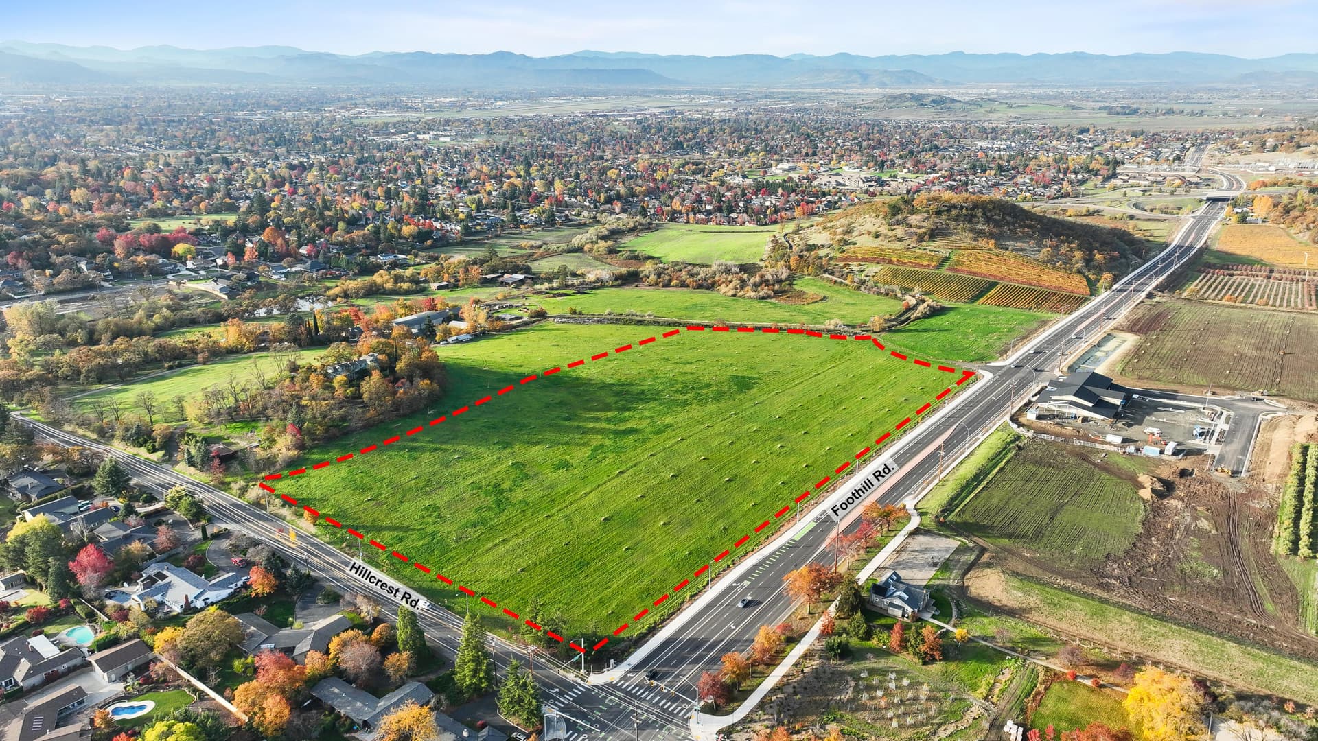 South Foothill - Drone Photo #3. Photo 2 of 2, Hillcrest Road Unit 103, Medford, OR 97504