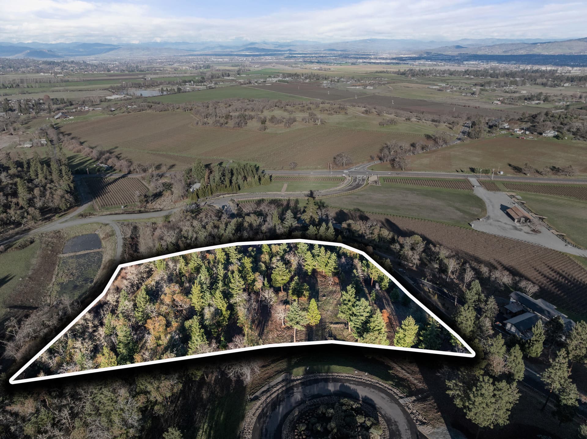 valley view loop - lotline 3. Photo 2 of 33, 70 Vineyard View Circle, Medford, OR 97501