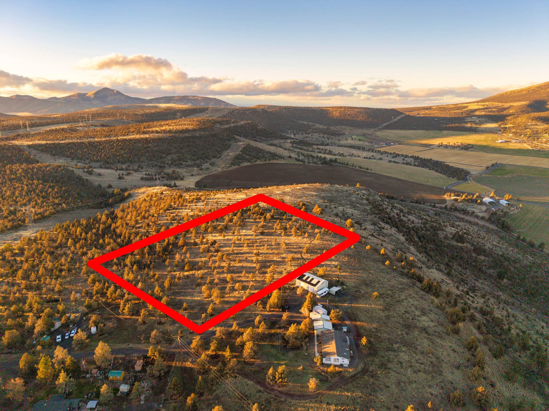 110_Aerials_NW Panorama_Pro Property Pho. Photo 2 of 26, NW Panorama View, Prineville, OR 97754
