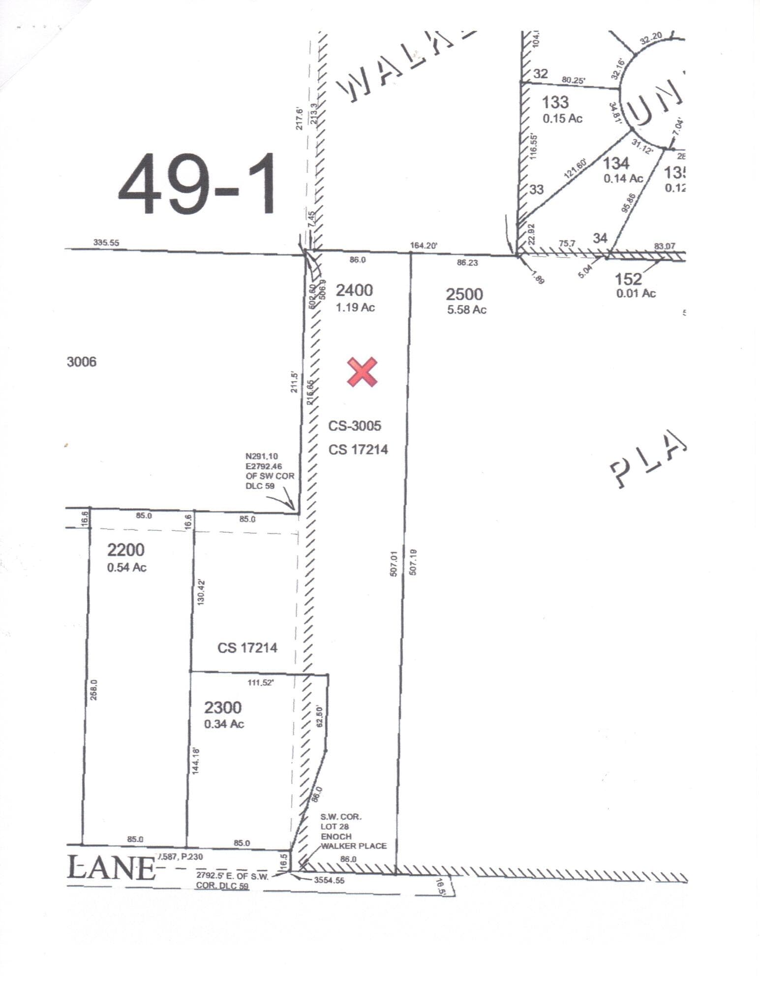 911 Swing Lane Parcel Map. Photo 2 of 5, 911 Swing Lane, Medford, OR 97501