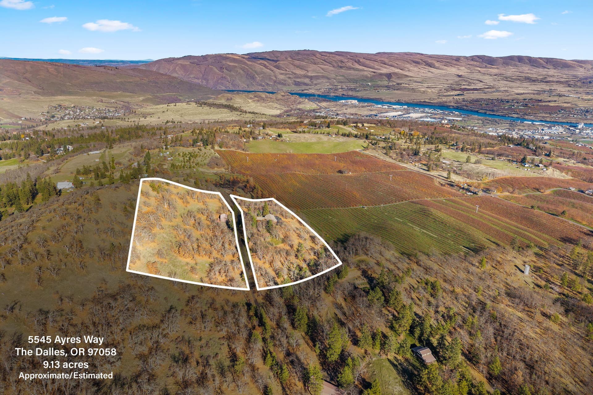 2-web-or-mls-5545_Ayres-002-NewLotLines. Photo 3 of 34, 5445 Ayres Way, The Dalles, OR 97058