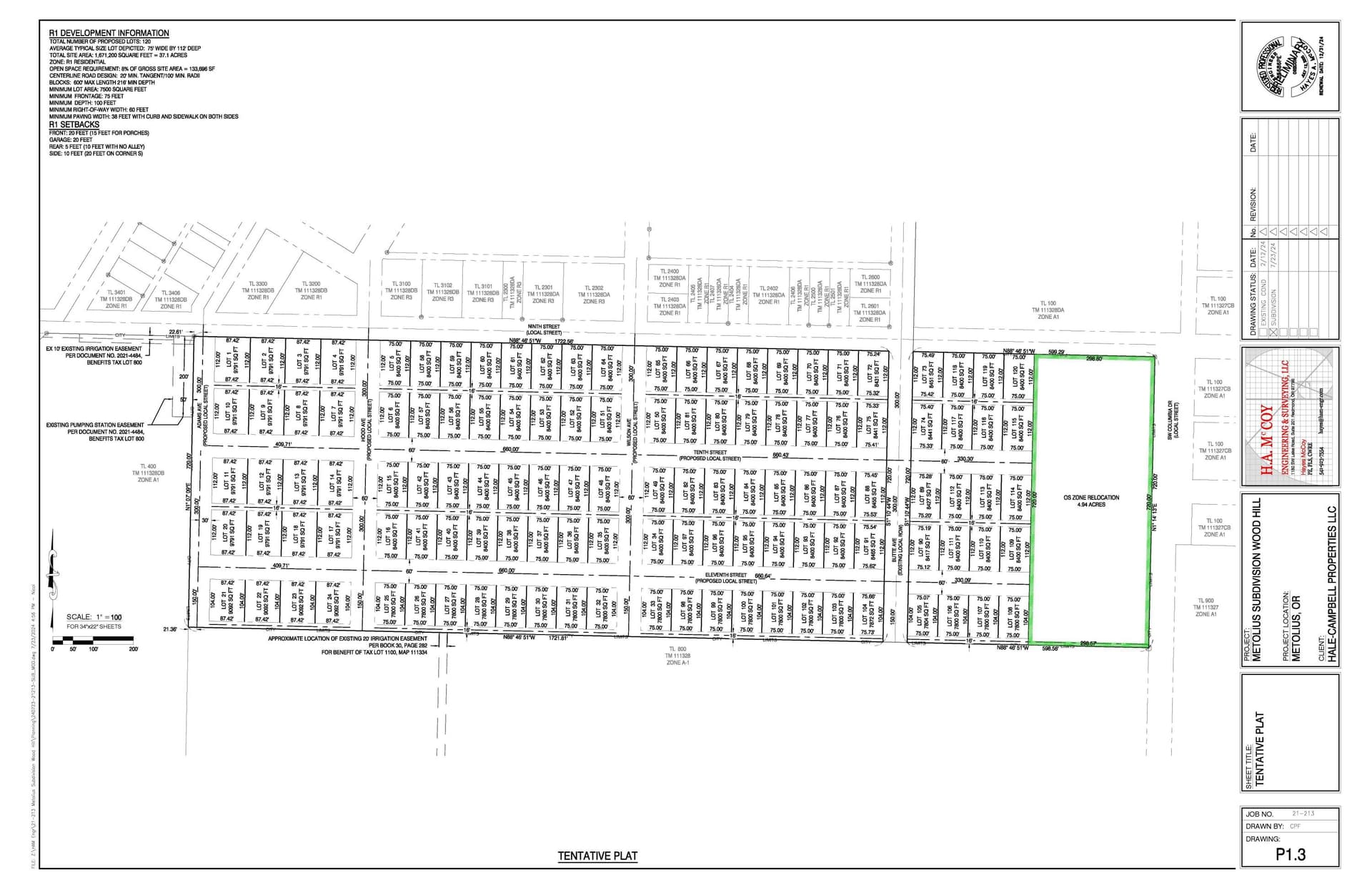 Plat Map. Photo 1 of 5, 9th Street Unit Tax Lot 900/2800, Metolius, OR 97741