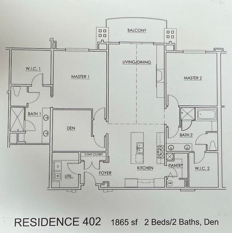 Floor Plan. Photo 5 of 38, 363 Bluff Drive Unit 402, Bend, OR 97702