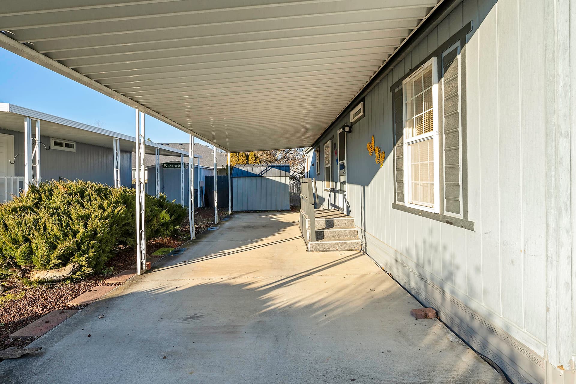 Carport and Shed. Photo 3 of 20, 1570 S Peach Street Unit SPC 4, Medford, OR 97501