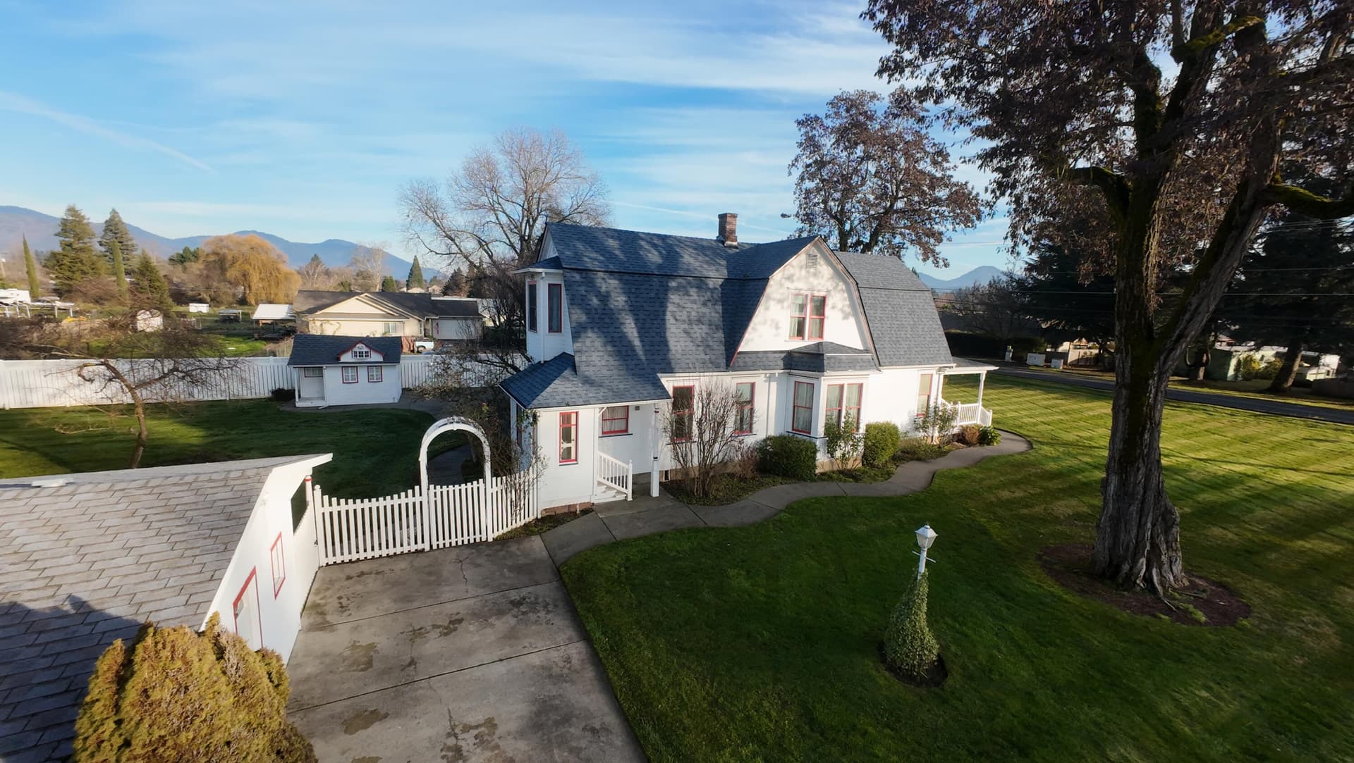 Side view of the house. Photo 1 of 43, 2308 Lower River Road, Grants Pass, OR 97526