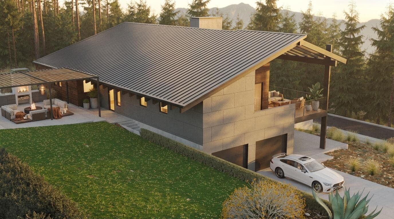 rear rendering_updated. Photo 5 of 61, 3341 NW Panorama Drive, Bend, OR 97703