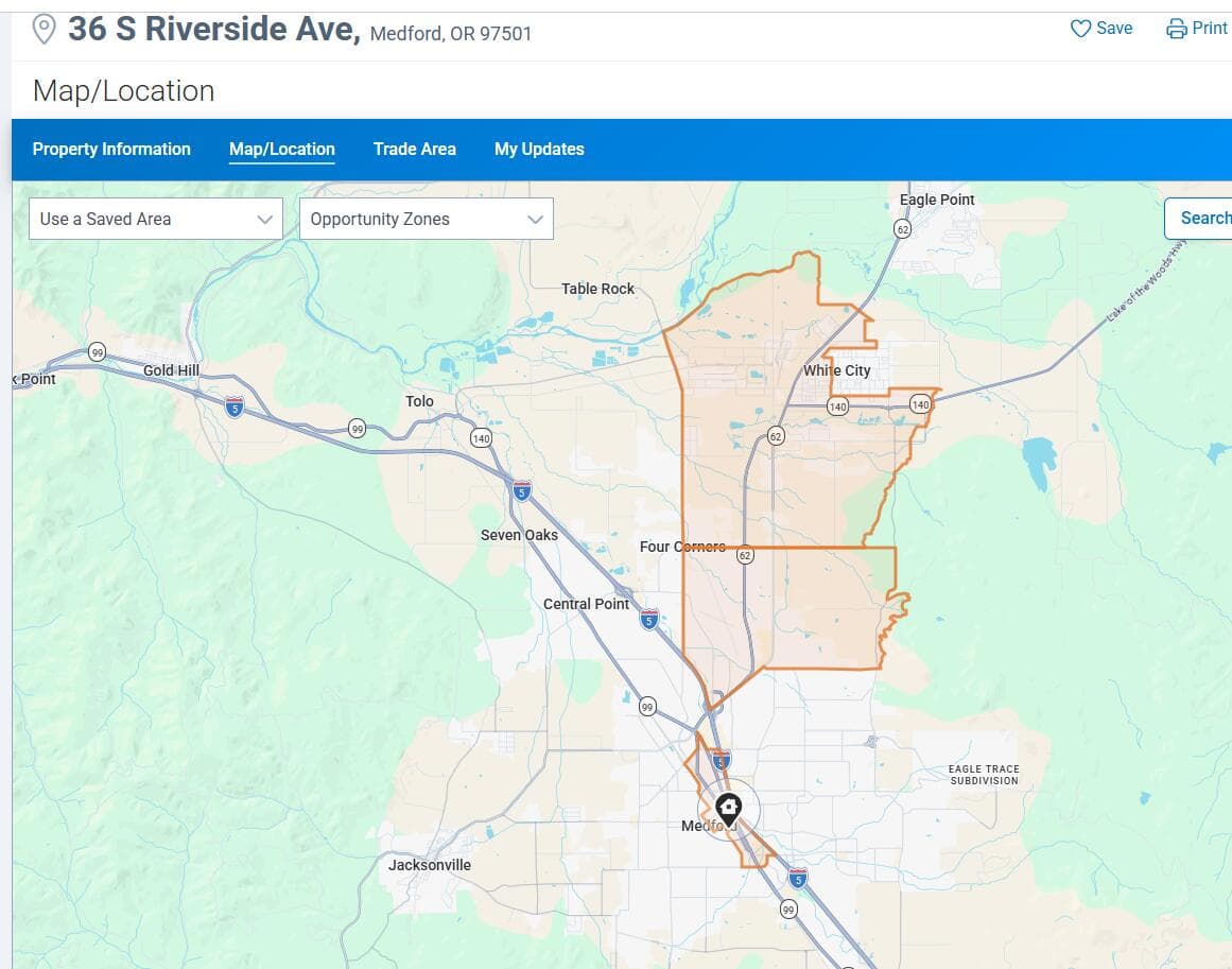36 s r opp zone. Photo 3 of 9, 36 S Riverside Avenue, Medford, OR 97501