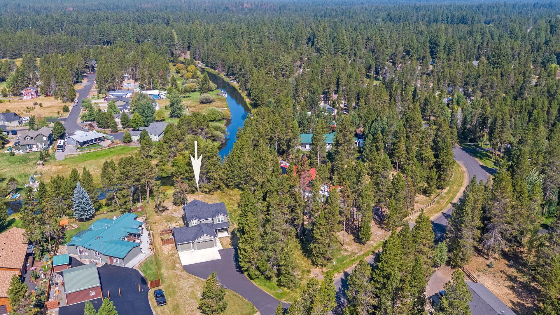 Front of Home. Photo 1 of 34, 55967 Wood Duck Drive, Bend, OR 97707