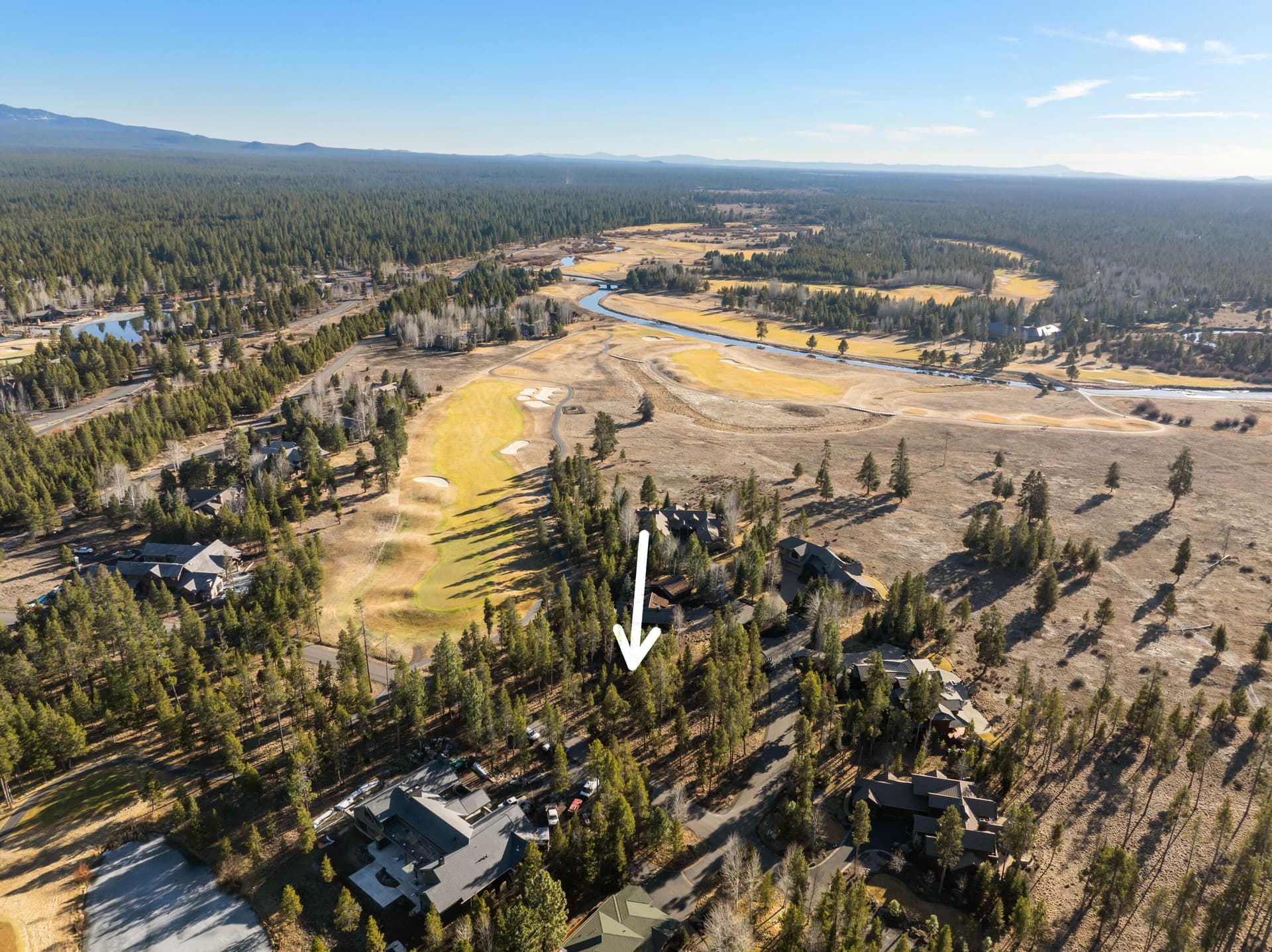 05-Aerial. Photo 3 of 20, 56664 Little River Court, Bend, OR 97707