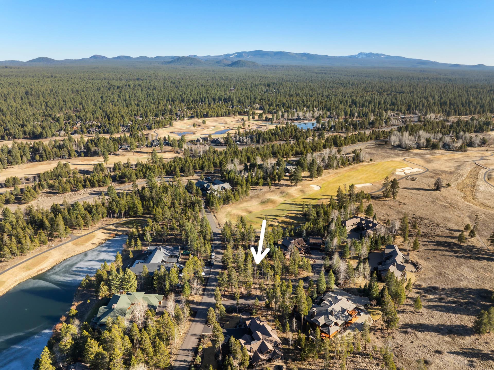 06-Aerial. Photo 4 of 20, 56664 Little River Court, Bend, OR 97707