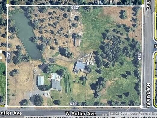 Lot dimensions W Antler. Photo 2 of 8, 3625 W Antler Avenue, Redmond, OR 97756