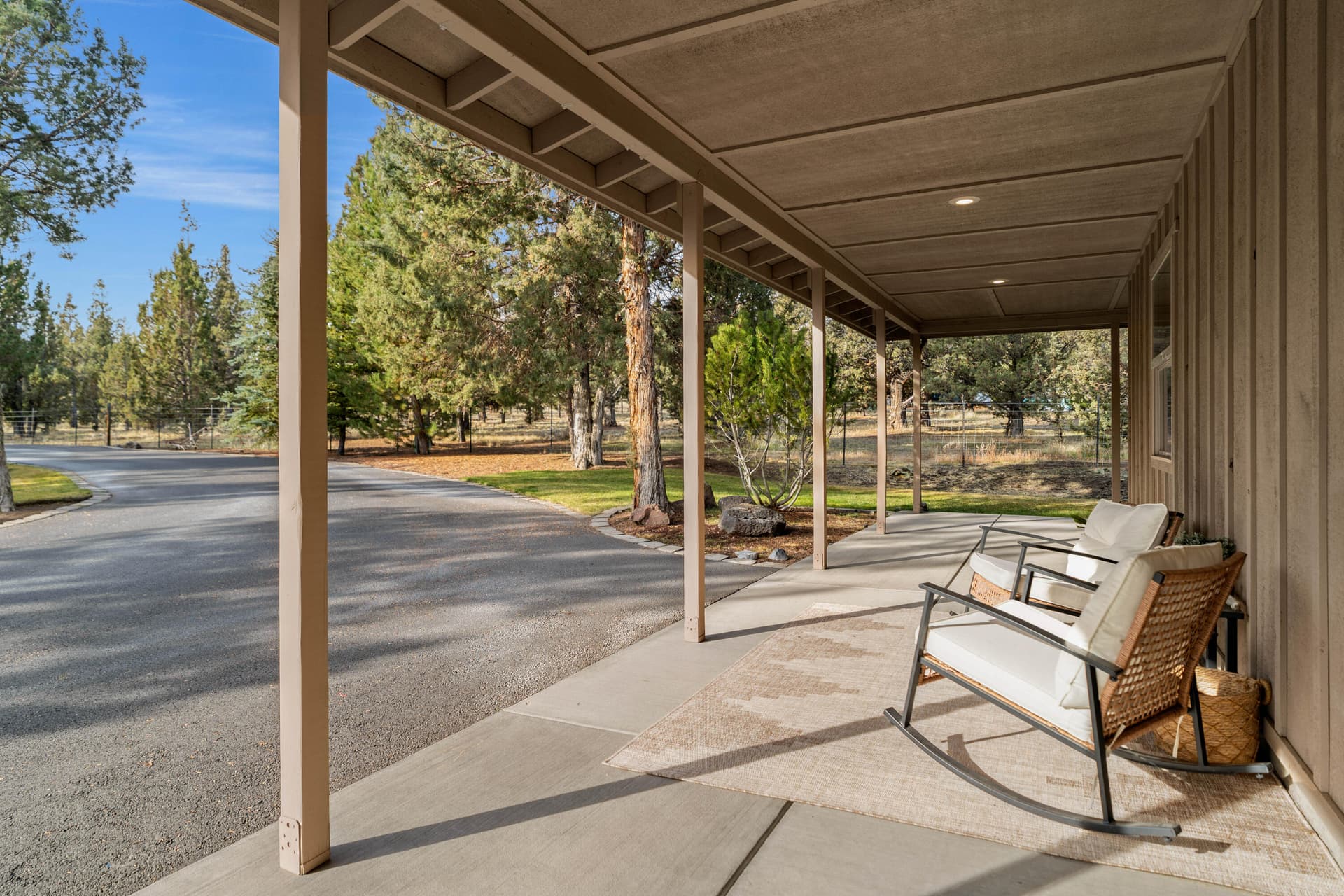 Front porch. Photo 5 of 66, 6323 SE Cedar Hills Court, Prineville, OR 97754