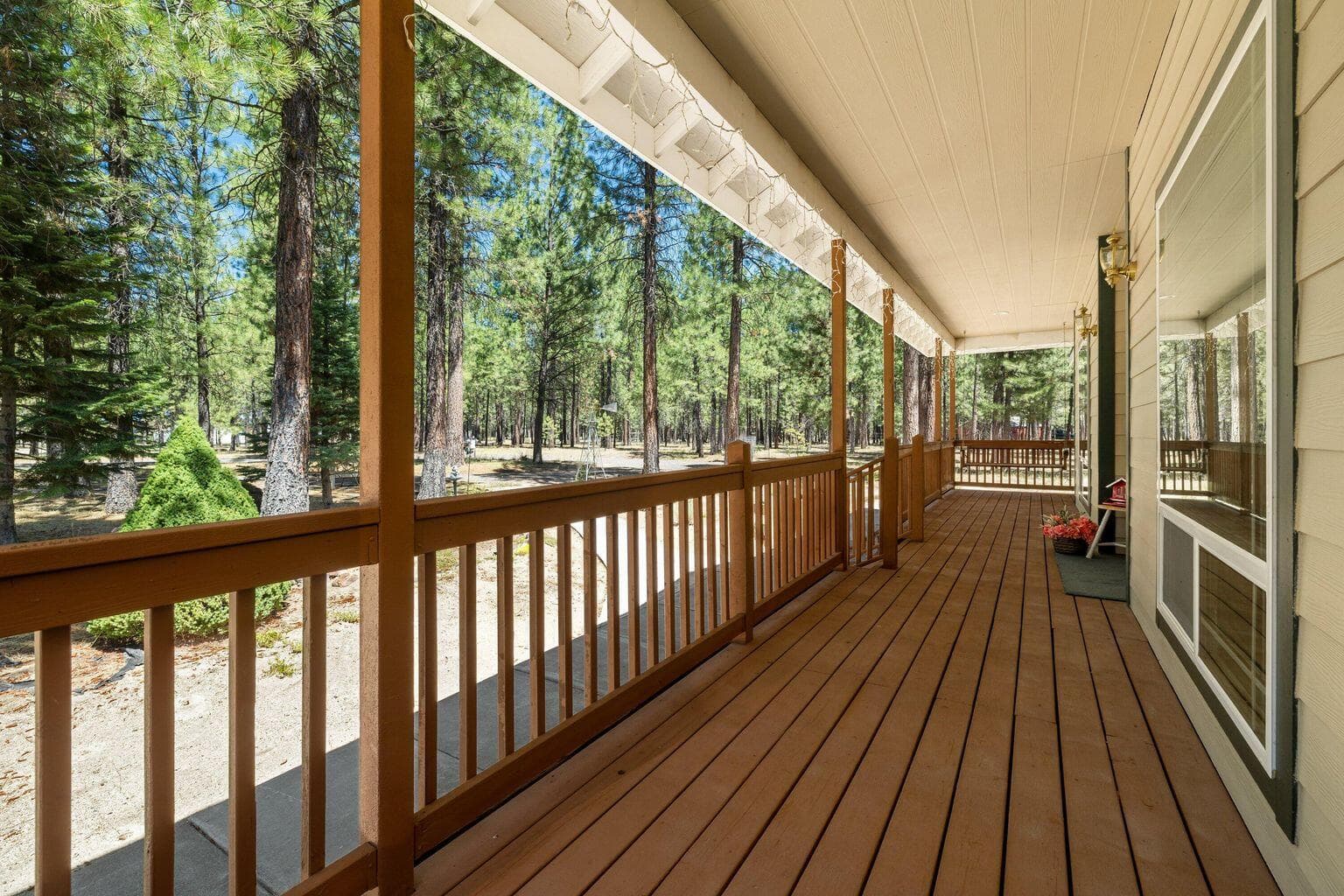 Front Deck. Photo 4 of 42, 14907 Ponderosa Loop, La Pine, OR 97739