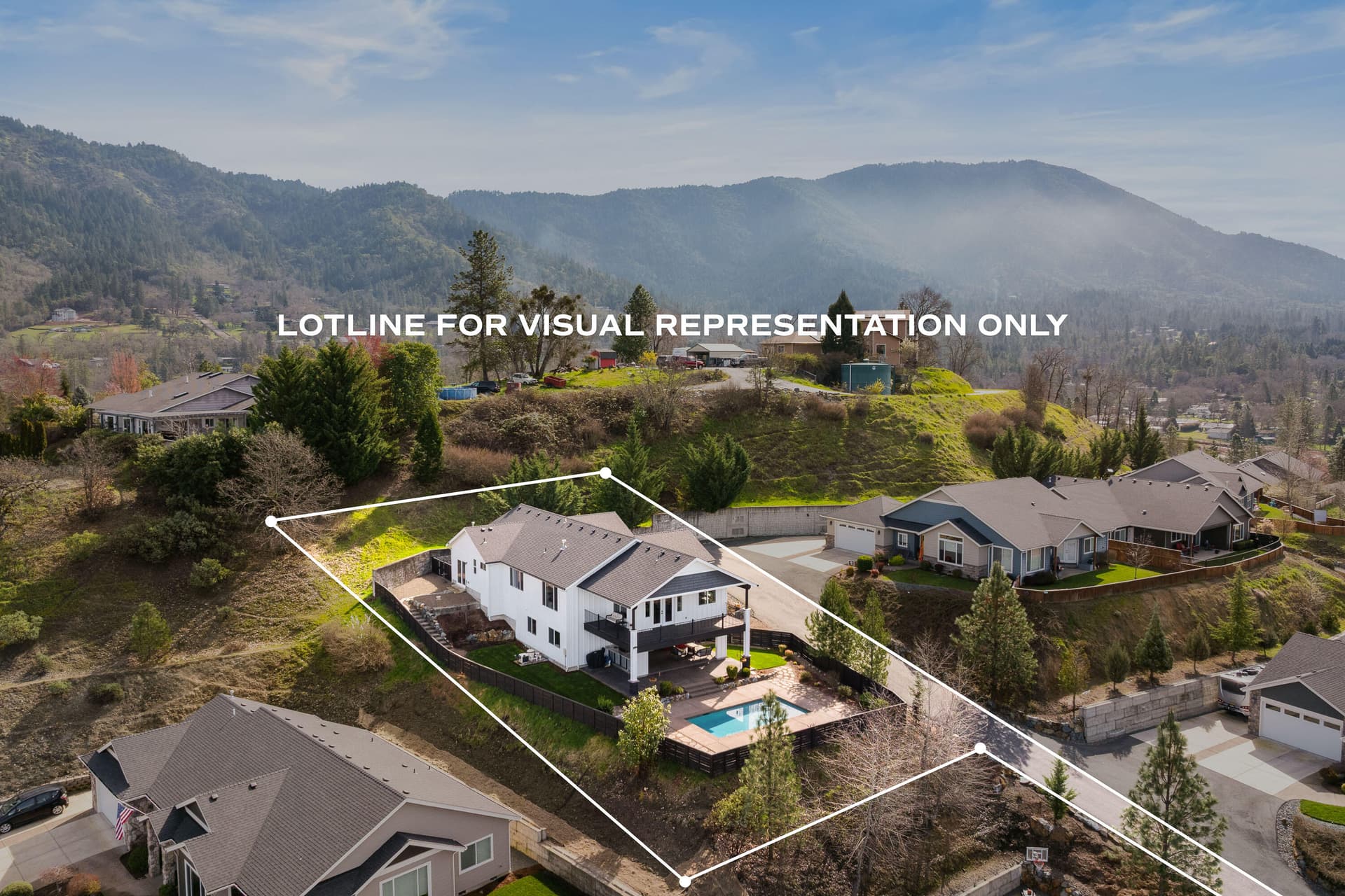 LOTLINE (1 of 1). Photo 3 of 53, 2357 Robertson Crest, Grants Pass, OR 97527