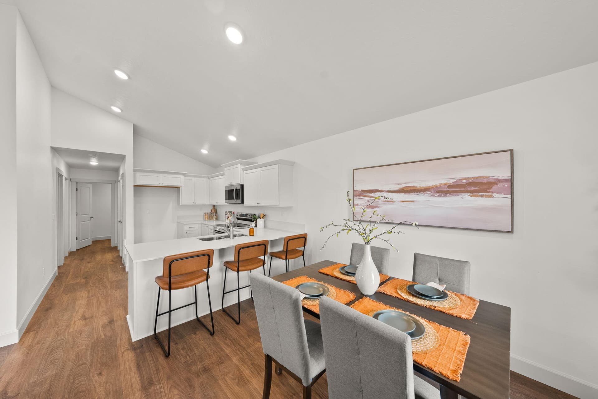Island seating. Photo 5 of 31, 4011 SW Obsidian Place Unit 145, Redmond, OR 97756