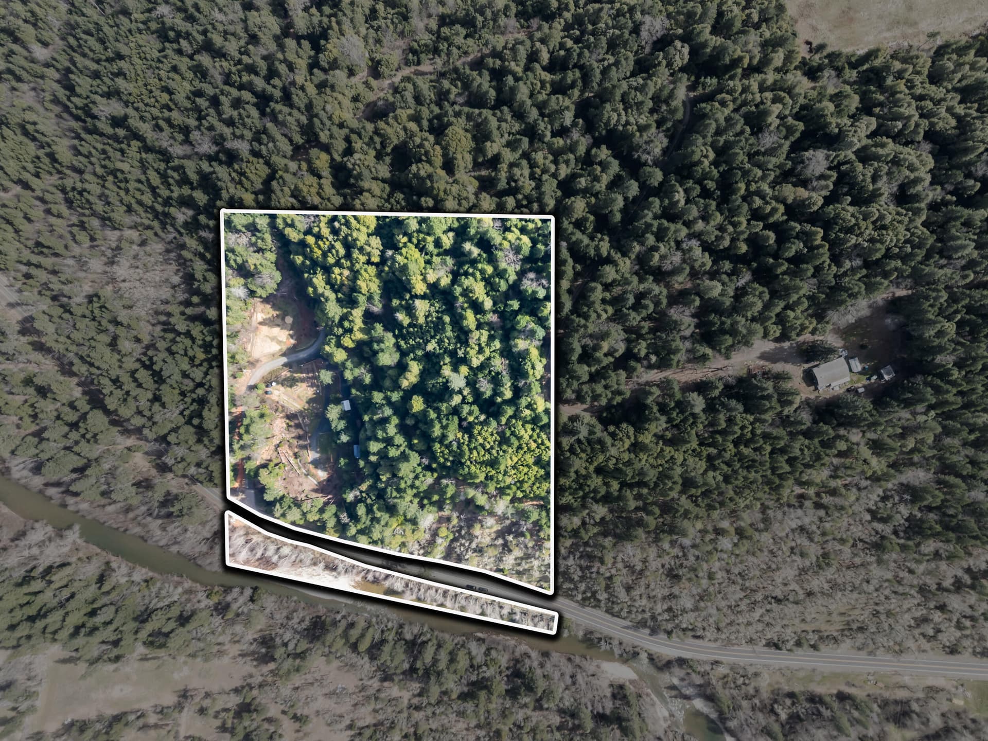 6223 takilma rd - lotline 1. Photo 2 of 25, 6223 Takilma Road, Cave Junction, OR 97523